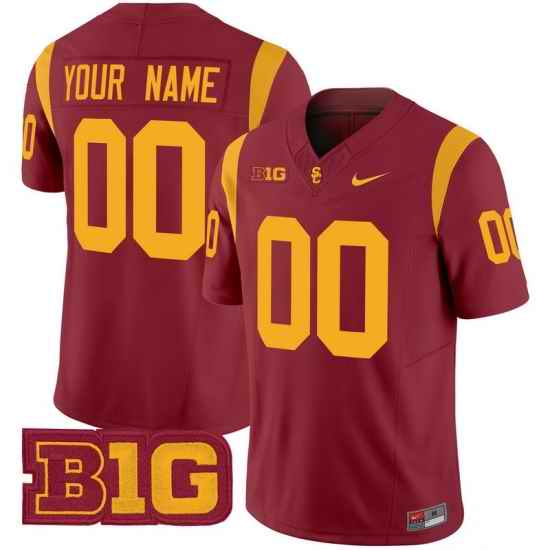 Men Women Youth USC Trojans 2024 Vapor Limited Custom Jersey All stitched Cardinal