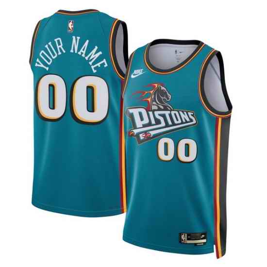 Men Women Youth Toddler DETROIT PISTONS Custom Nike NBA Stitched Jersey II