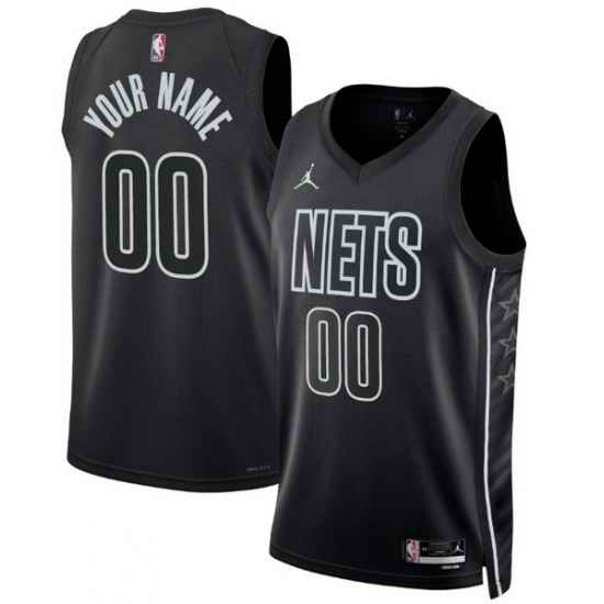 Men Women Youth Toddler BROOKLYN NETS Custom Nike NBA Stitched Jersey Black Jordan brand