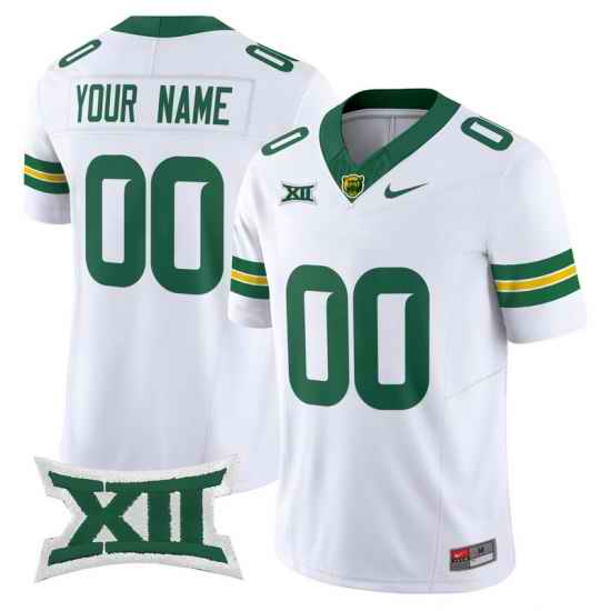 Men Women Youth Baylor Bears 2024 Vapor Limited Custom Jersey All Stitched White