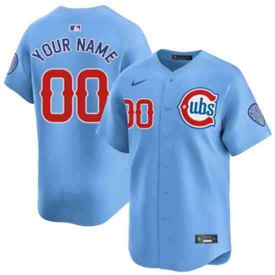 Men Women Youth Toddler CHICAGO CUBS Custom Stitched Jersey Away