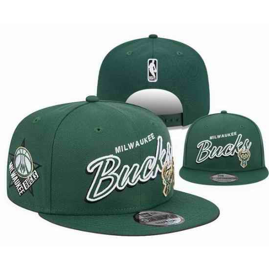 Milwaukee Bucks Snapback Cap 25G012