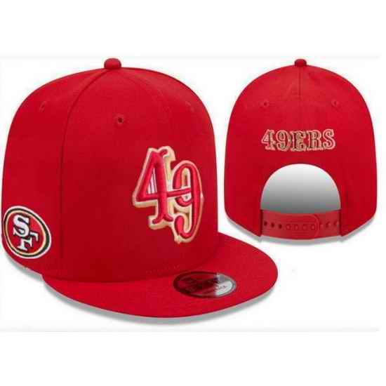 San Francisco 49ers Snapback Cap 26H T123