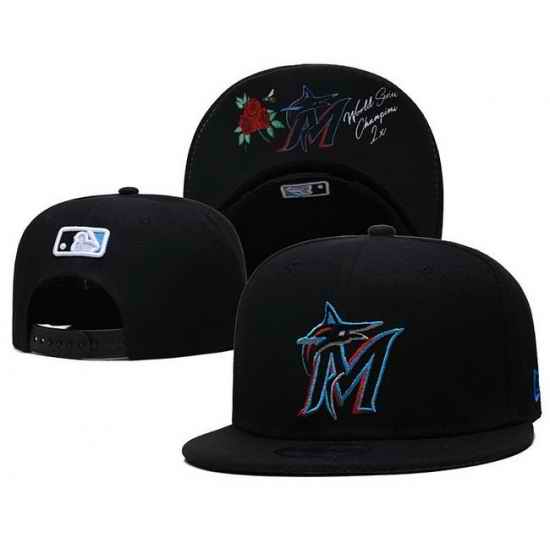 Miami Marlins Snapback Cap 26H U478