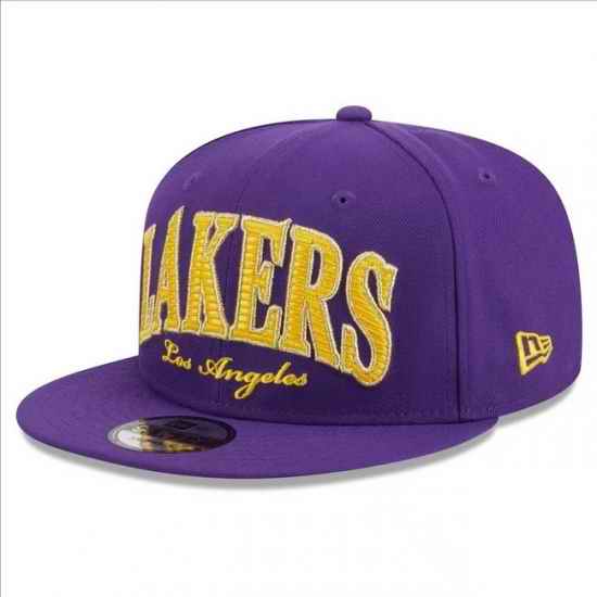Los Angeles Lakers Snapback Cap 26H K128