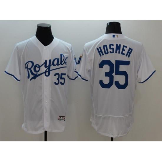 Men Kansas City Royals 35 Hosmer White Elite 2022 MLB Jersey