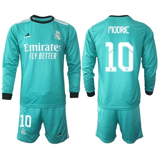 Men Real Madrid Long Sleeve Soccer Jerseys 508