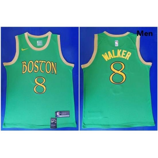 Celtics 8 Kemba Walker Green 2019 20 City Edition Swingman Jersey