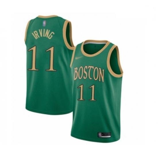 Celtics 11 Kyrie Irving Green Basketball Swingman City Edition 2019 20 Jersey