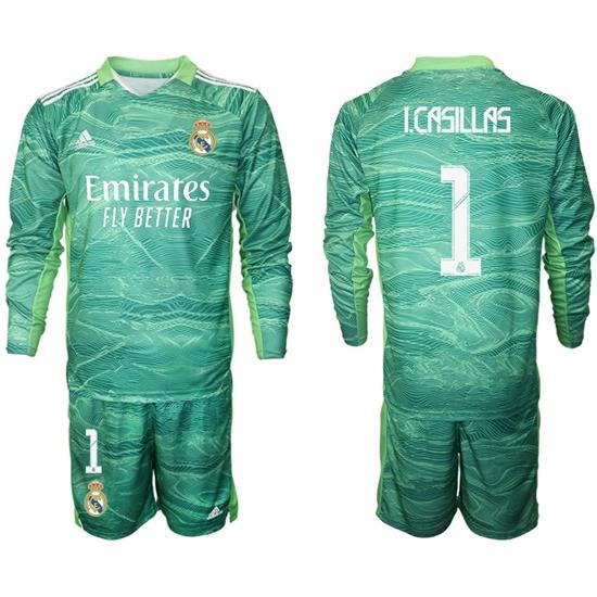 Men Real Madrid Long Sleeve Soccer Jerseys 548