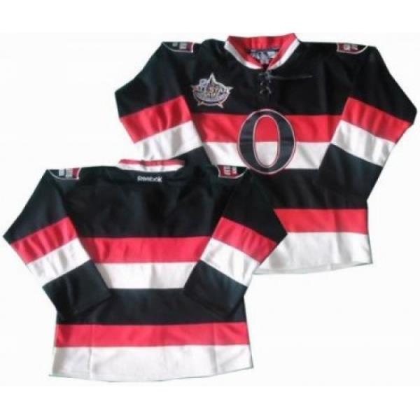 Ottawa Senators blank black All star jerseys