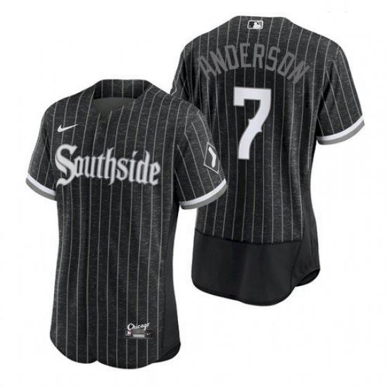 Men's Chicago White Sox Southside Tim Anderson 2021 City Connect Jersey