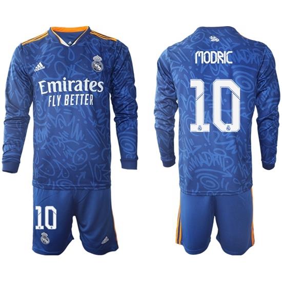 Men Real Madrid Long Sleeve Soccer Jerseys 533