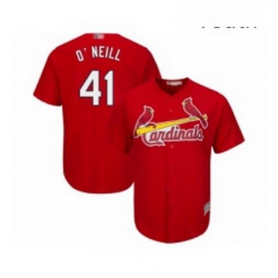 Youth St Louis Cardinals 41 Tyler O Neill Replica Red Alternate Cool Base Baseball Jersey