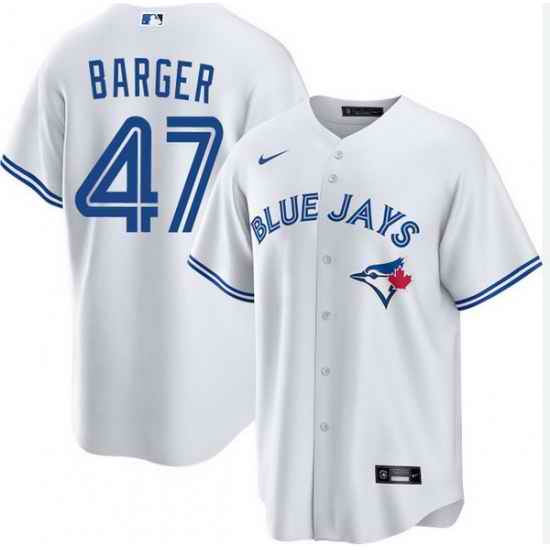 Men Toronto Blue Jays 47 Addison Barger Cool Base Stitched Baseball Jersey White