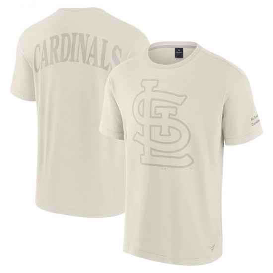 Men Fanatics Cream St Louis Cardinals Elements Iconic T Shirt