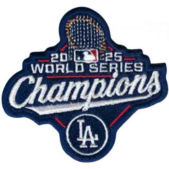 2025 Dodgers Champions Patch Biaog