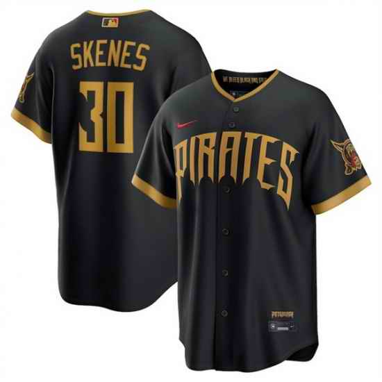 Men Pittsburgh Pirates ACTIVE PLAYER Custom Black 2026 City Connect Stadium Stitched Baseball Jersey