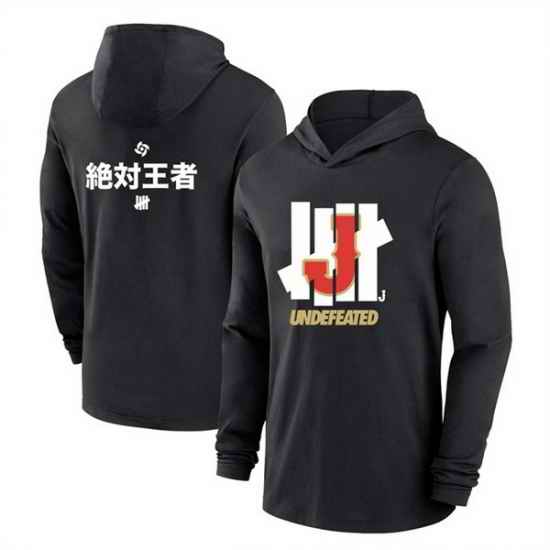 Men Japan Baseball Black 2026 World Baseball Classic Club Hoodie