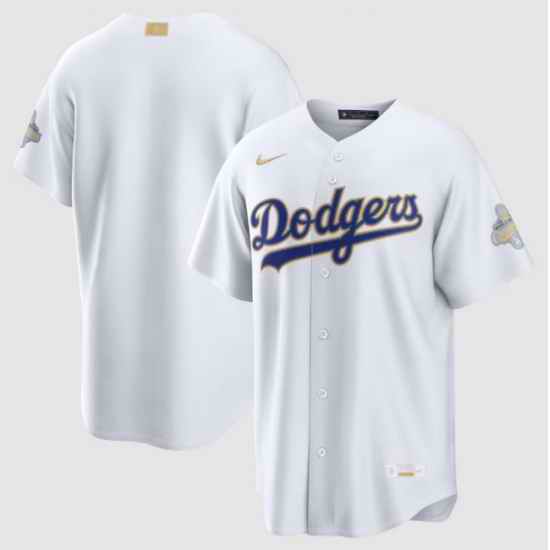 Men Los Angeles Dodgers Nike White 2026 Gold Collection Stadium Jersey