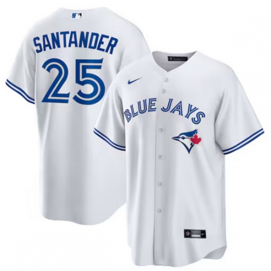 Women Toronto Blue Jays Anthony Santander Nike White Home Stitched MLB Jersey