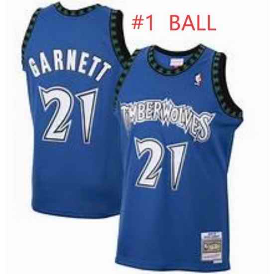 lamelo Ball#1 like garnett Jersey