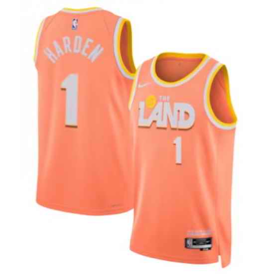 Men Cleveland Cavaliers James Harden #1 2025 26 Statement Edition Swingman Jersey