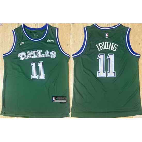Men-27s-Dallas-Mavericks--2311-Kyrie-Irving-Green-2025-26-Classic-Edition-Stitched-Basketball-Jersey-997-98566