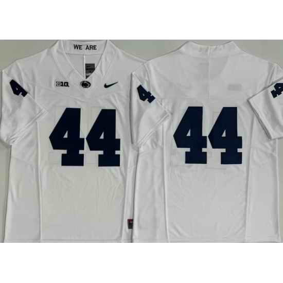 Men Penn State #44 Tyler Warren White Stitched NCAA Jersey No Name