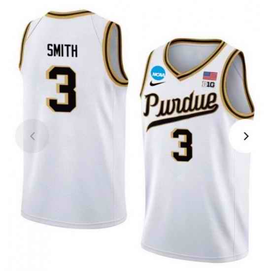Purdue Jersey #3 White