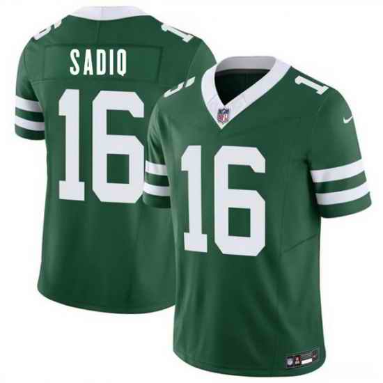 Men New York Jets  16 Kenyon Sadiq Green 2026 Draft F U S E  Vapor Untouchable Limited Stitched Jersey