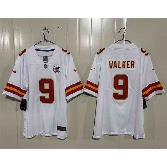 Men Kansas City Chiefs  9 Kenneth Walker III Red 2026 Vapor Untouchable Limited Stitched Football Jersey