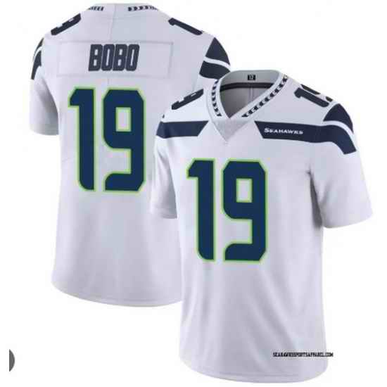 NFL Nike Seattle Seahawks Jake Bobo #19 White Stitched NFL jersey