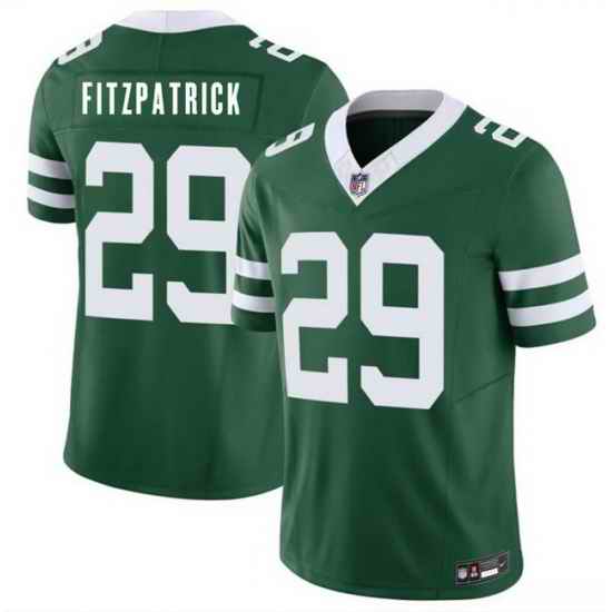 Men New York Jets  29 Minkah Fitzpatrick Green 2026 F U S E  Vapor Untouchable Limited Stitched Jersey