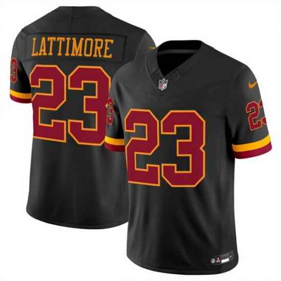 Men Washington Commanders  Trey Amos Black 2026 F U S E  Hail Raiser Alternate Vapor Limited Stitched Football Jersey