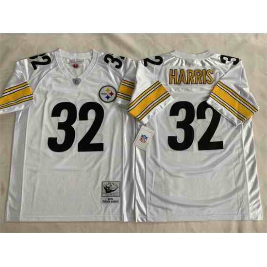 Men Pittsburgh Steelers 86 Hines Ward White Stitched Football Jersey
