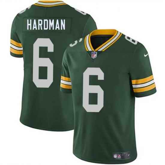Men Green Bay Packers 6 Mecole Hardman Green 2025 Vapor Untouchable Limited Stitched Jersey