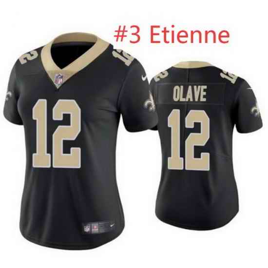 Women Saints Etienne #3 Black F U S E Jersey