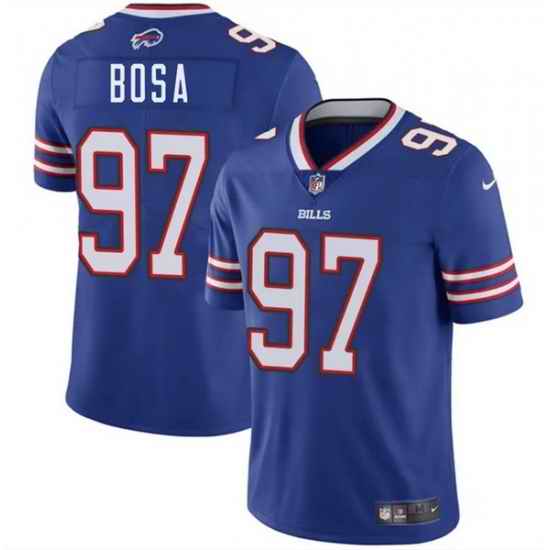 Youth Buffalo Bills 97 Joey Bosa Blue Vapor Untouchable Limited Stitched Jersey