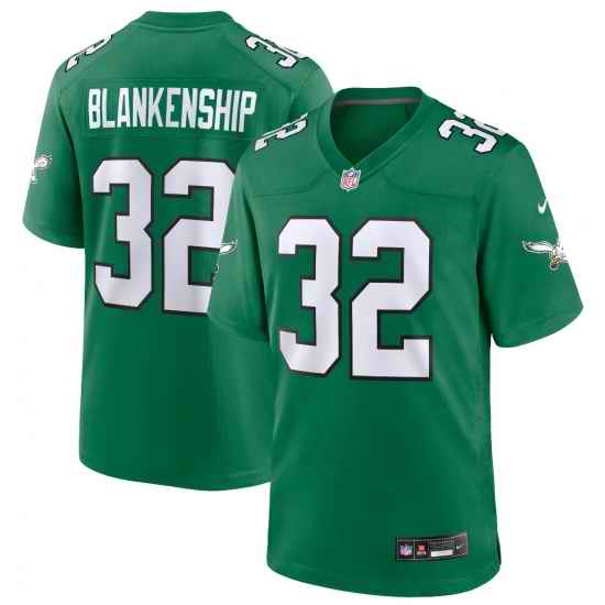 Men's Philadelphia Eagles Nike Reed Blankenship #32 Kelly Green Stitched NFL Jersey