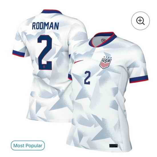 USA Soccer #2 White Jersey