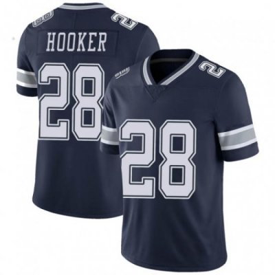 Men Dallas Cowboys Nike Malik Hooker Limited Navy Team Color Vapor Untouchable Jersey