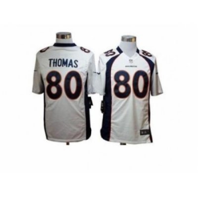 Nike denver broncos 80 Julius Thomas White game NFL Jersey