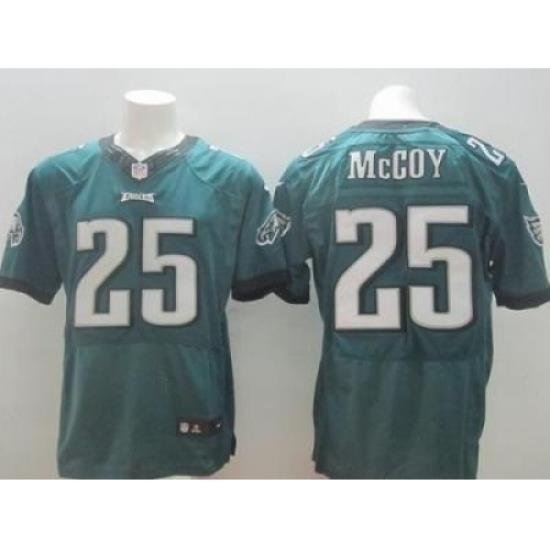 Nike Philadelphia Eagles 25 LeSean McCoy Midnight Green Elite NFL Jersey