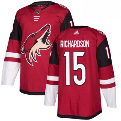 Youth Adidas Arizona Coyotes 15 Brad Richardson Premier Burgundy Red Home NHL Jersey