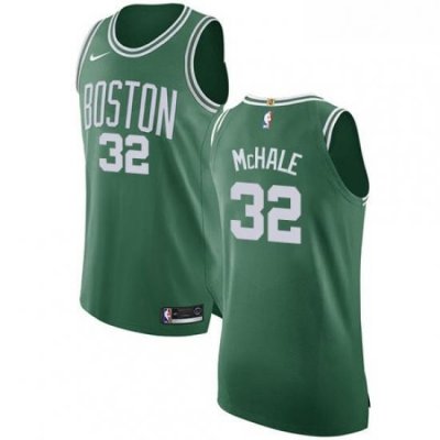 Womens Nike Boston Celtics 32 Kevin Mchale Authentic GreenWhite No Road NBA Jersey Icon Edition