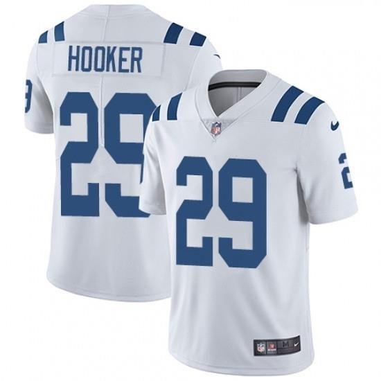 Youth Nike Indianapolis Colts 29 Malik Hooker White Vapor Untouchable Limited Player NFL Jersey