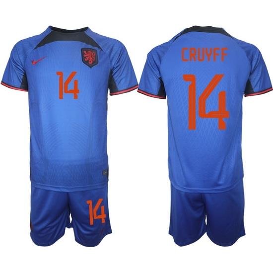 Men FIFA 2022 Netherlands Soccer Jersey 045