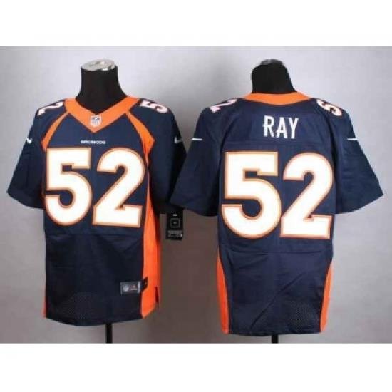 nike nfl jerseys denver broncos 52 ray blue[new Elite][ray]