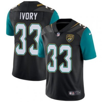 Nike Jaguars #33 Chris Ivory Black Alternate Mens Stitched NFL Vapor Untouchable Limited Jersey